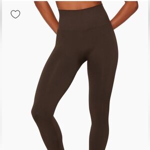 Seamless Brown Leggings